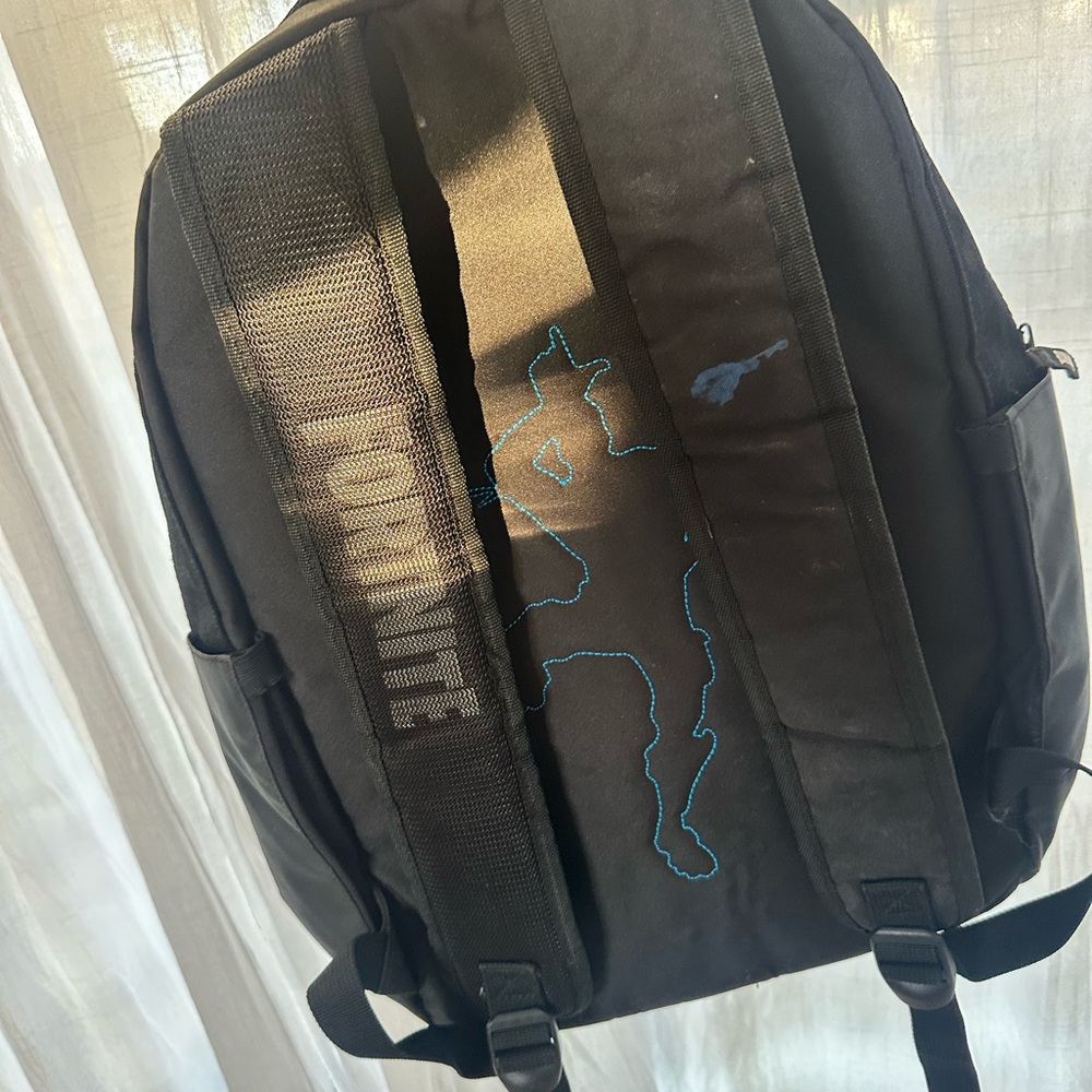 Black Backpack for boy fortnite